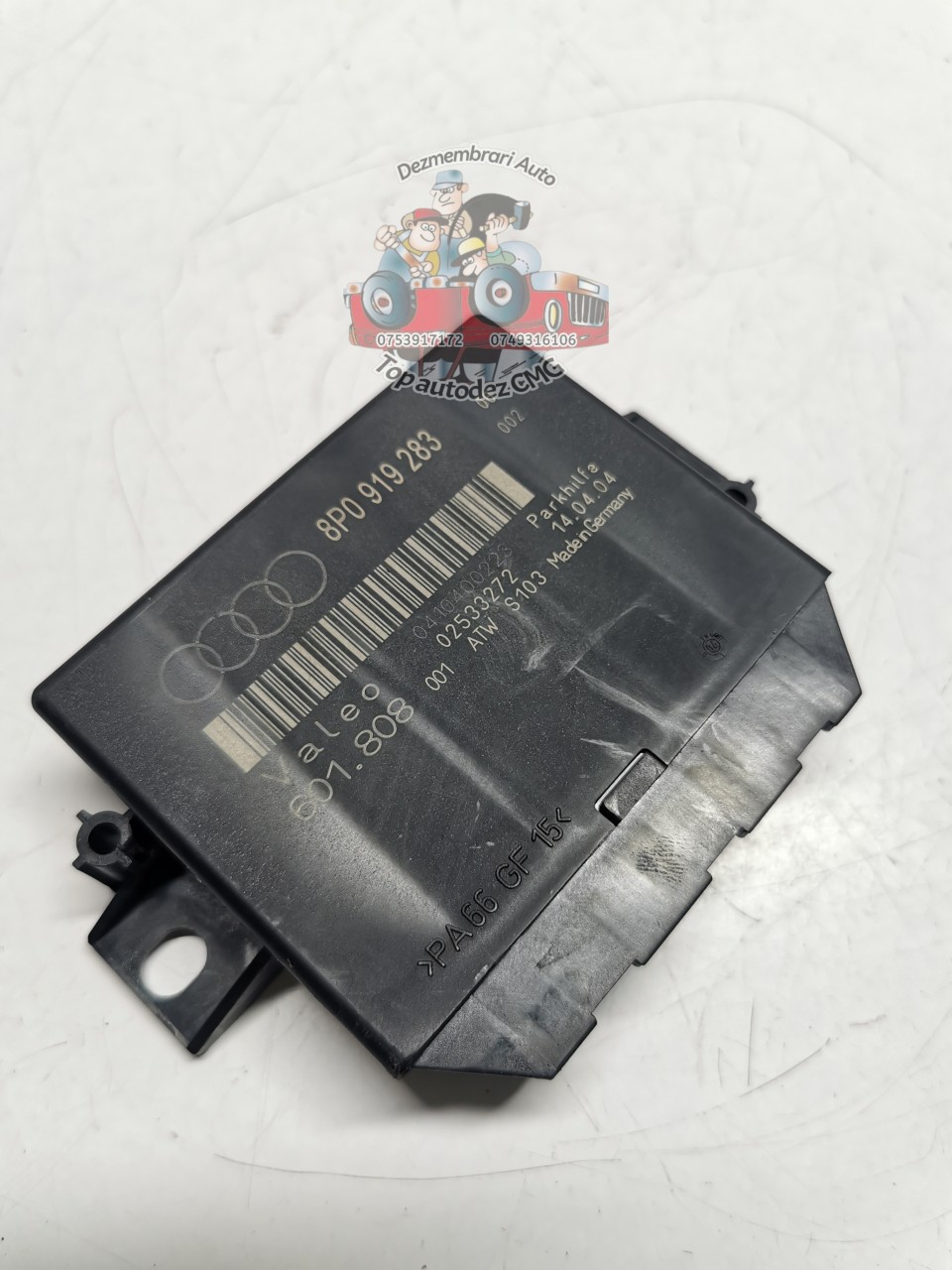 Calculator senzori parcare Audi A3 8P modul parcare 8P0919283
