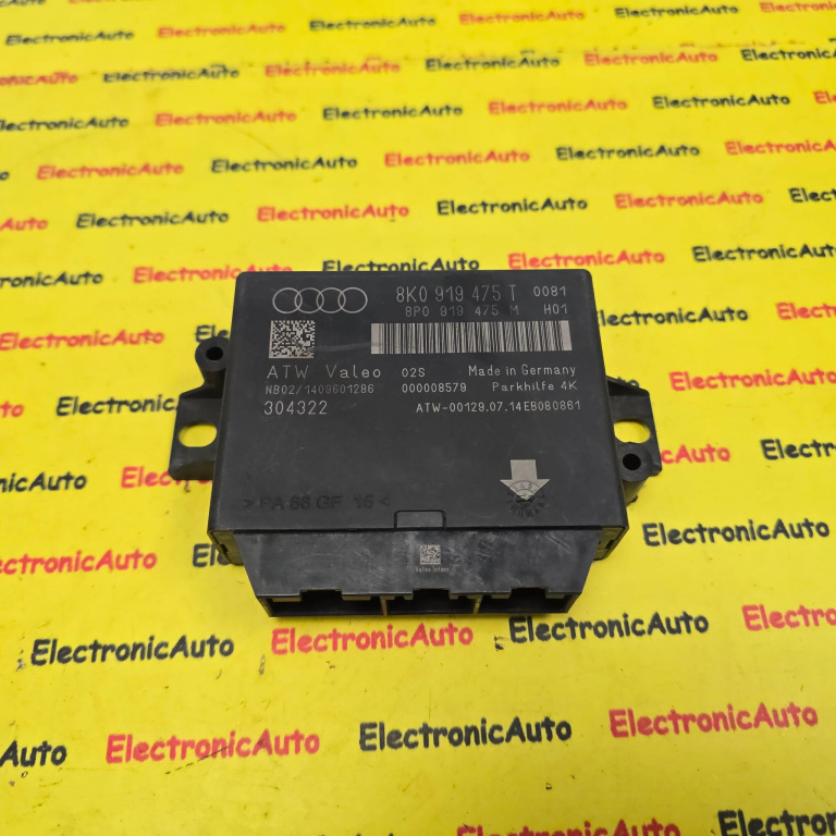 Calculator Senzori Parcare Audi A4 8k, A5, Q5, 8K0919475T, 8P0919475M,