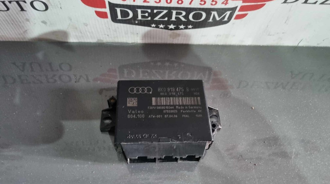 Calculator senzori parcare Audi A4 B8 cod 8k0919475b