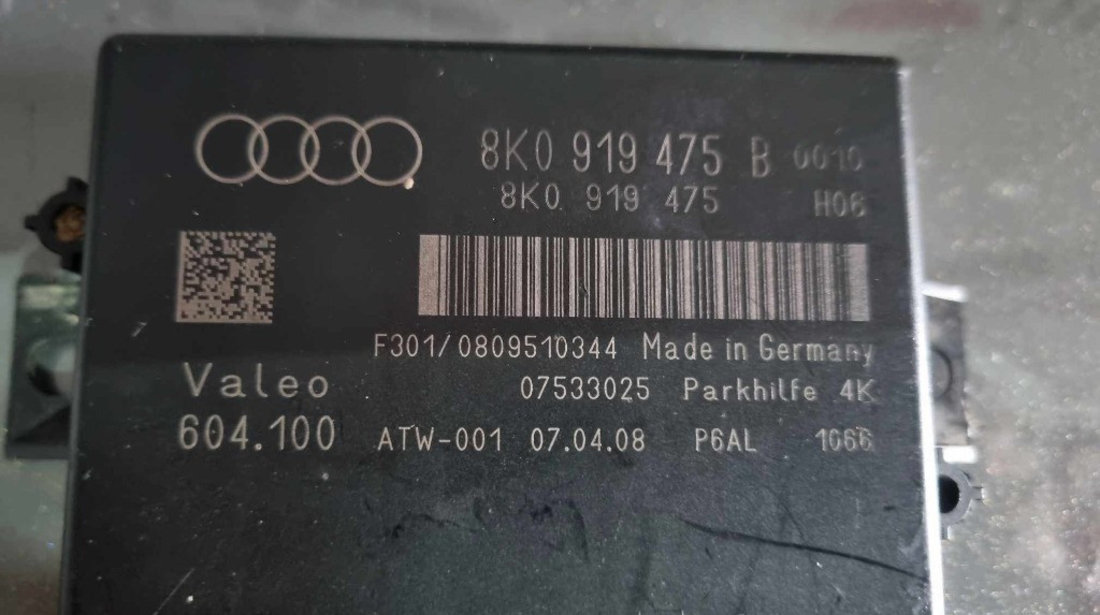 Calculator senzori parcare Audi A5 8T cod 8k0919475b