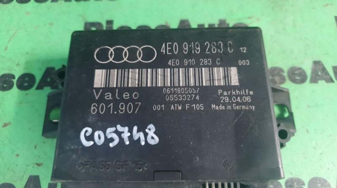 Calculator senzori parcare Audi A8 (2002-2009) [4E_] 4e0919283c