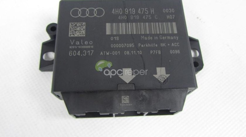 Calculator senzori parcare Audi A8 4H / A6 C7 4G / A7 4G - Cod: 4H0919475H