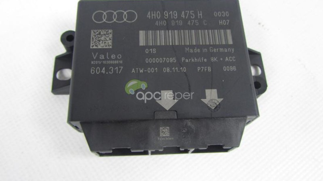 Calculator Senzori parcare Audi A8 4H/ A7 / A6 4g Original 4H0 919 475 H