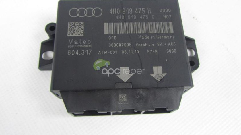 Calculator Senzori parcare Audi A8 4H/ A7 / A6 4g Original 4H0 919 475 H