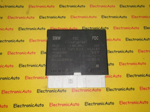 Calculator senzori parcare BMW 9865400