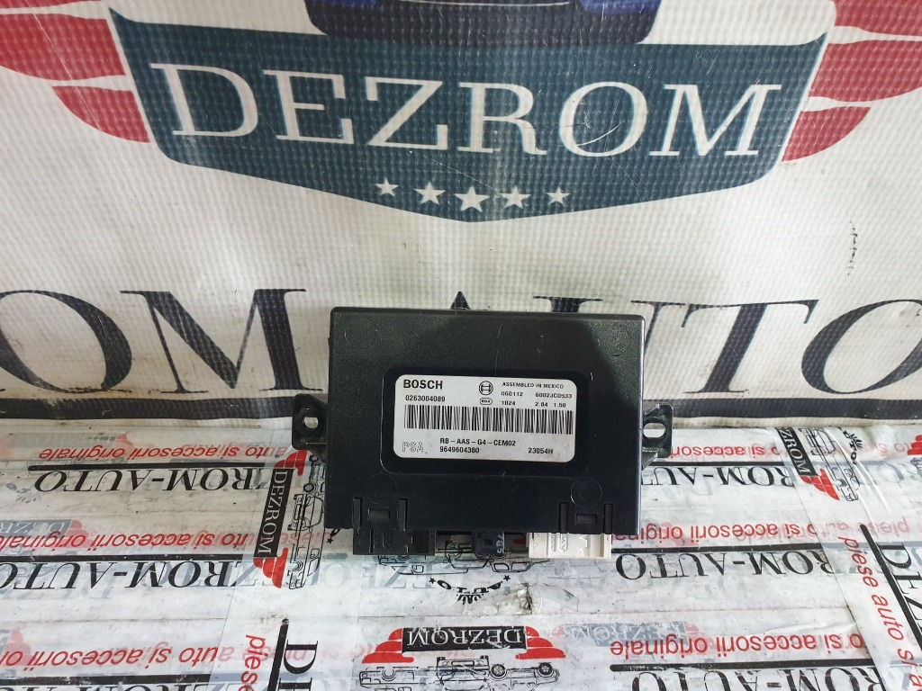 Calculator senzori parcare Citroen C6 cod piesa : 9649604380
