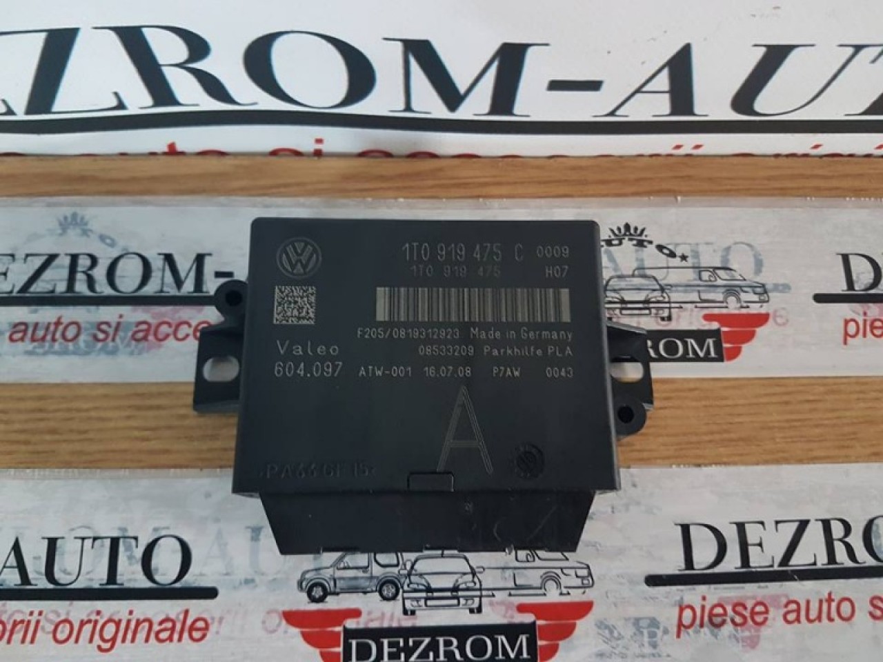 Calculator senzori parcare fata spate 3c8919475a vw passat b6