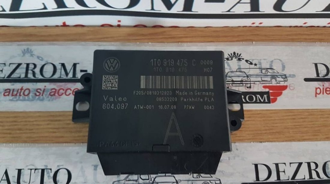 Calculator senzori parcare fata spate 3c8919475a vw passat b6