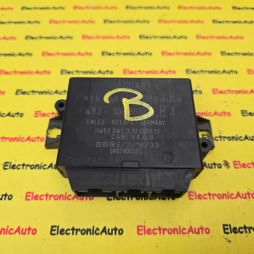 Calculator senzori parcare Jaguar XF, 6W8315K866BJ, 601975,