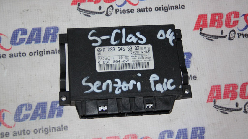 Calculator senzori parcare Mercedes S-Class W220 1999-2005 A0335453332