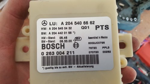 Calculator Senzori Parcare Mercedes W204 cod A2045046662