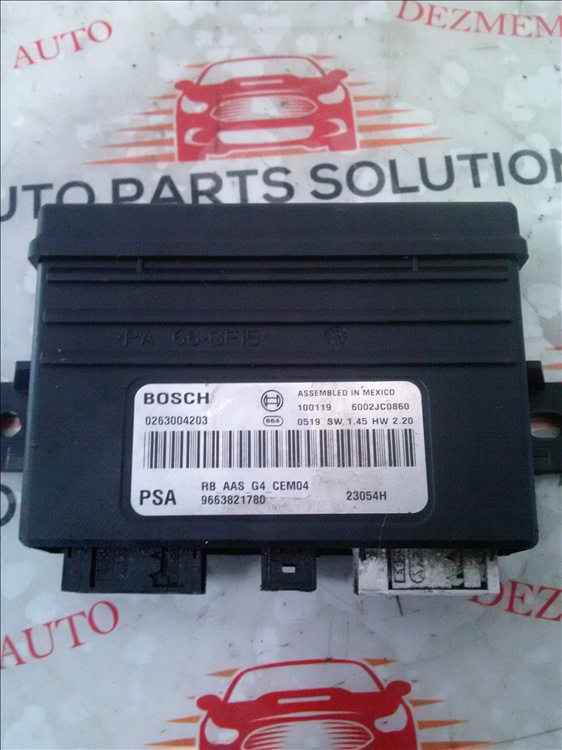 Calculator senzori parcare PEUGEOT 308