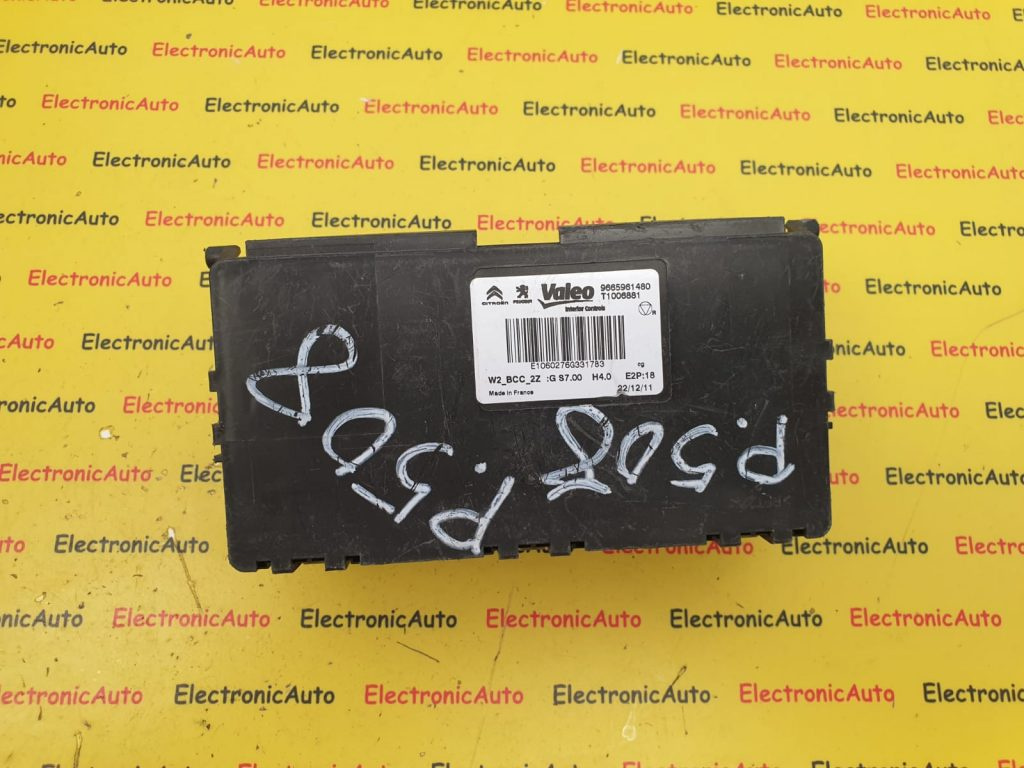 Calculator Senzori Parcare Peugeot 508 2.0 hdi, 9665961480, T1006881