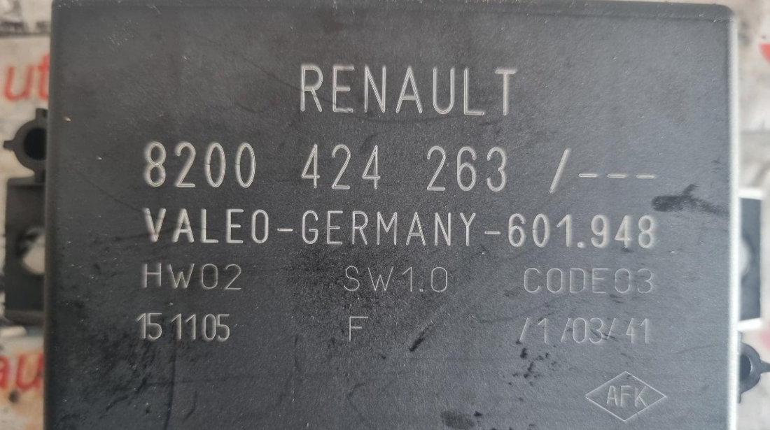 Calculator senzori parcare Renault Megane 2 cod piesa : 8200424263