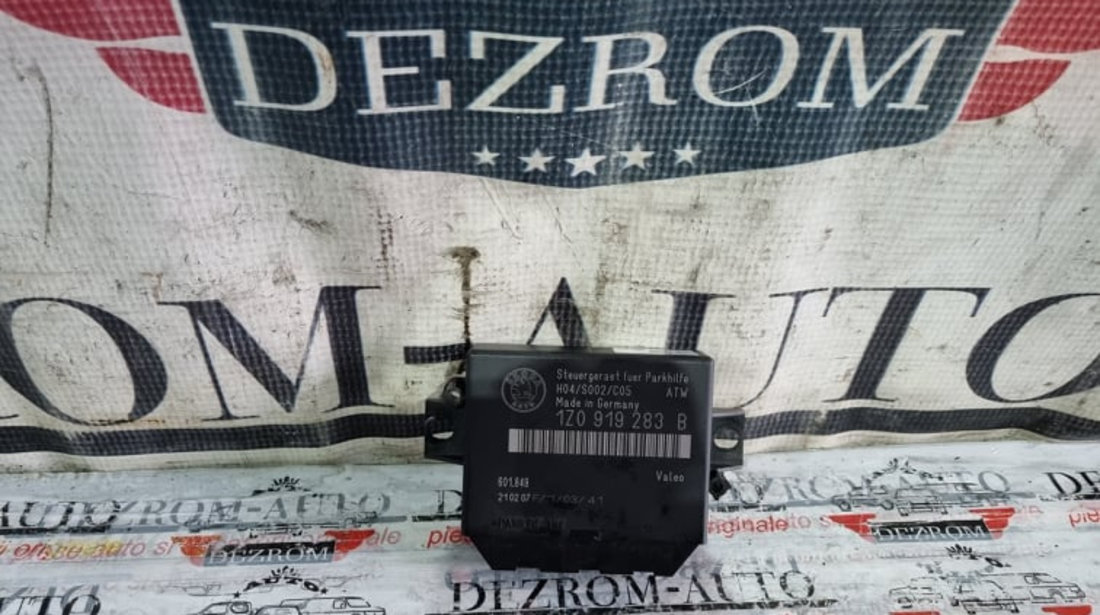 Calculator senzori parcare Skoda Octavia 2 cod piesa : 1Z0919283B