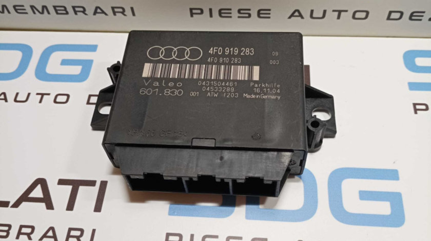 Calculator Senzori Parcare Unitate Modul Parktronic PDC Audi A6 C6 2005 - 2011 Cod 4F0919283 [2627]