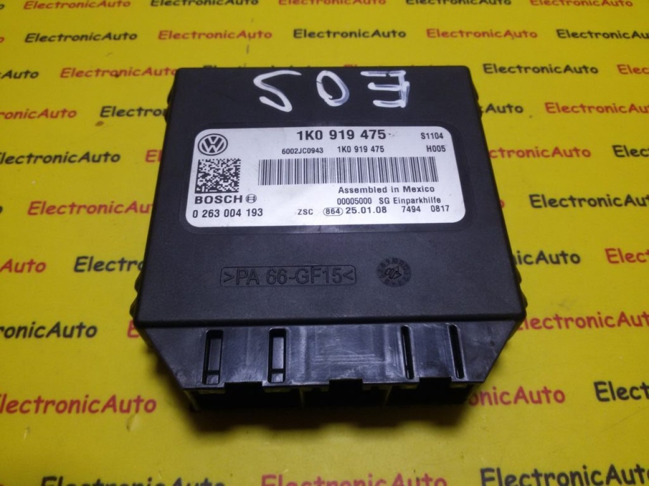 Calculator senzori parcare Vw 1K0919475, 0263004193