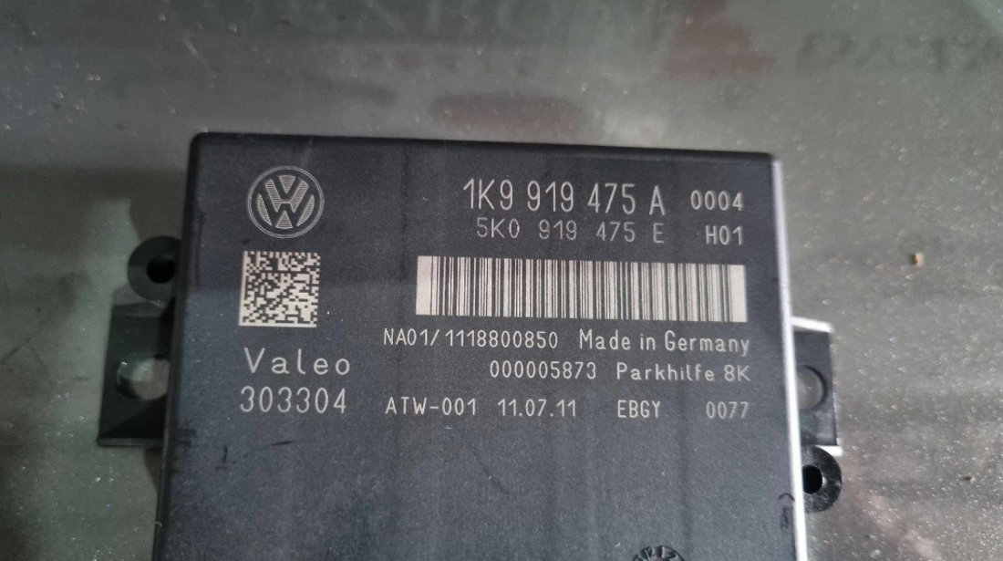 Calculator senzori parcare VW Golf 6 Variant cod 1k9919475a