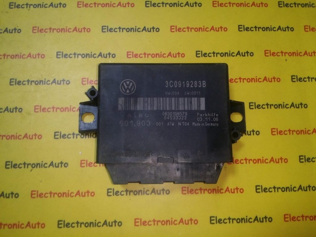 Calculator senzori parcare Vw Passat, 3C0919283B,