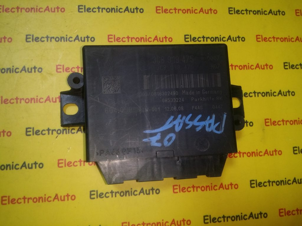 Calculator senzori parcare Vw Passat 3C8919475,