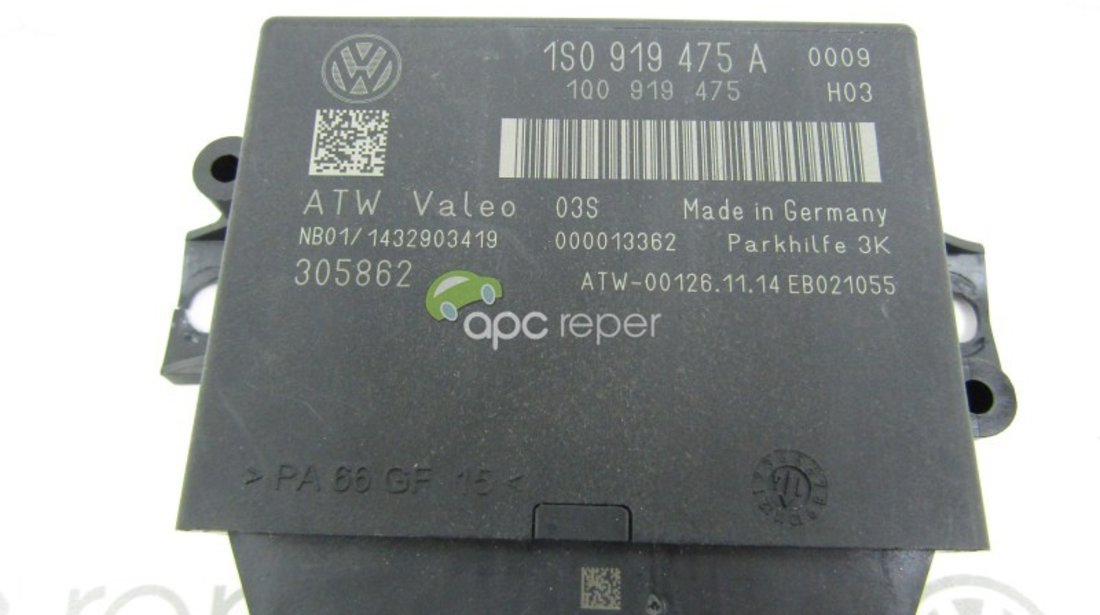 Calculator senzori parcare VW UP Original - Cod: 1S0919475A