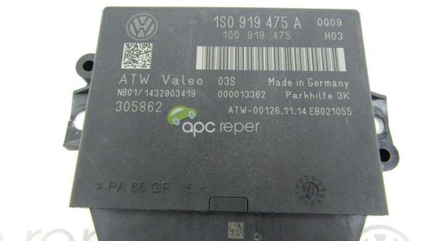 Calculator senzori parcare VW UP Original - Cod: 1S0919475A