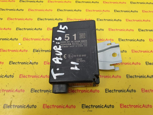 Calculator Senzori Presiune Roti Toyota Auris 1.8 Hybrid, 89760-02151, MB158400-3430