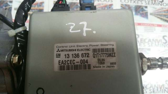 Calculator servodirectie OPEL CORSA 13136673 / 001407140 / 13 136 672 / 13136672 / Q1T17775MZZ / EA2CEC-004 / EA2CEC 004 / EA2CEC00413136673 / 001407140 / 13 136 672 / 13136672 / Q1T17775MZZ / EA2CEC-004 / EA2CEC 004 / EA2CEC004