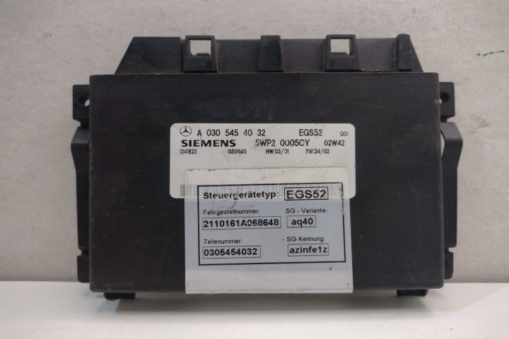 Calculator Siemens Cutie Automata A0305454032 / 5WP20005CY Mercedes-Benz E-Class W211/S211 [2002 - 2006]