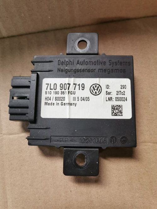 Calculator sistem alarma Phaeton Touareg senzor 7L0 907 719