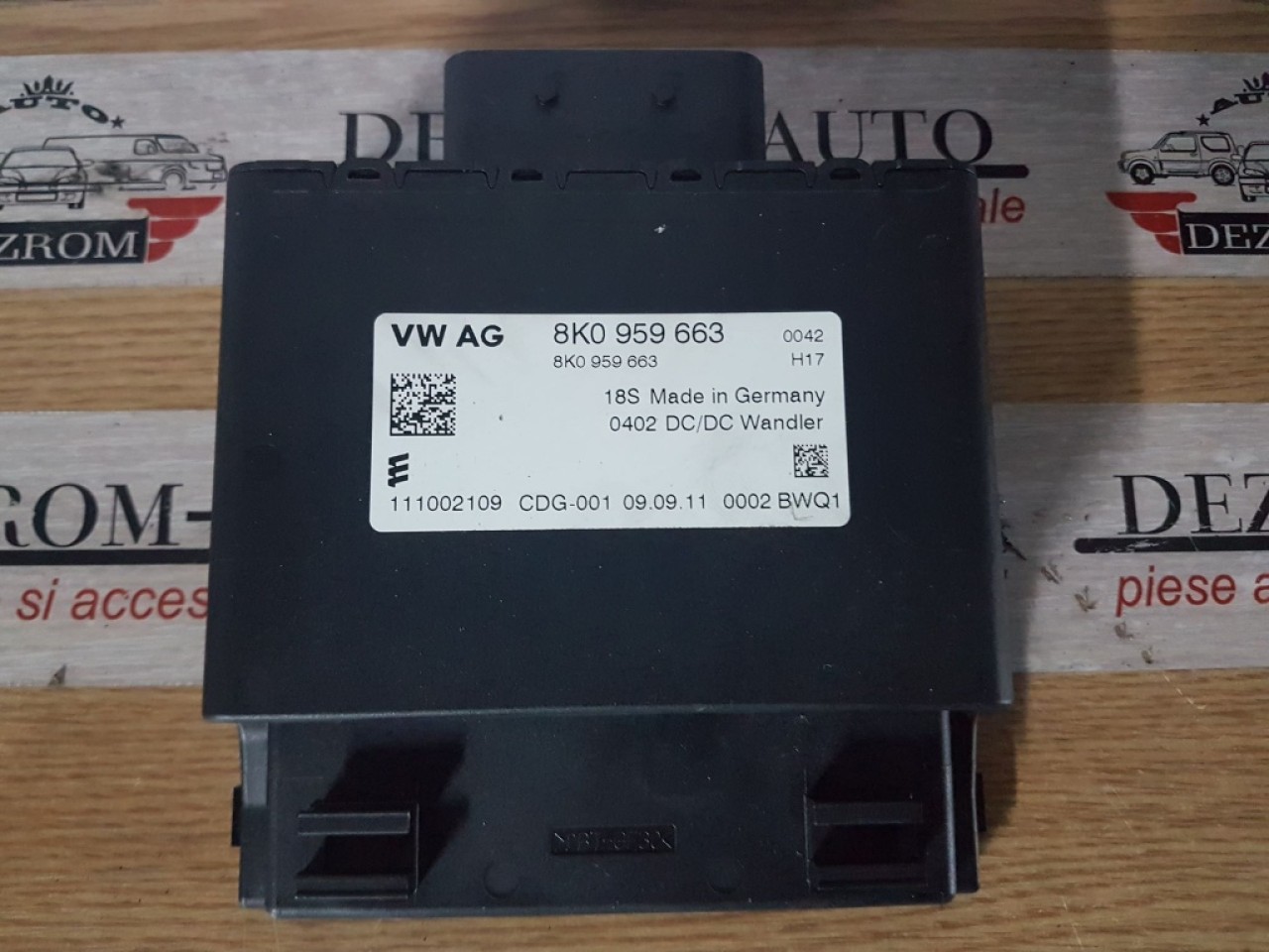 Calculator stabilizator tensiune 8k0959663 audi a1