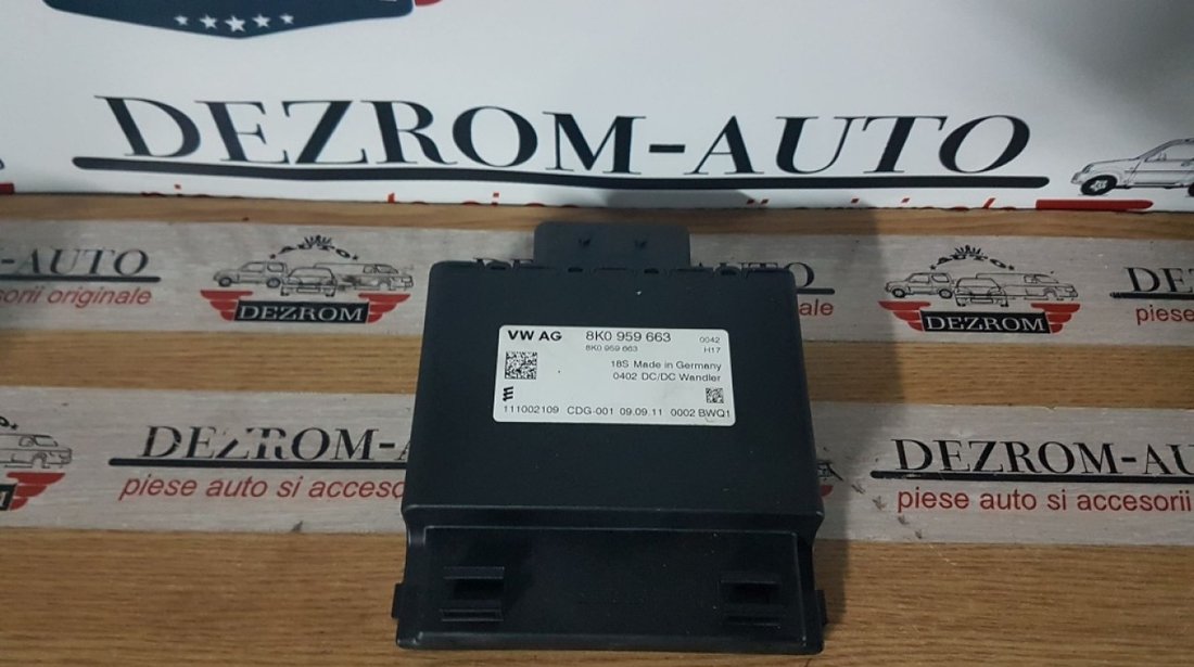 Calculator stabilizator tensiune 8k0959663 audi q3