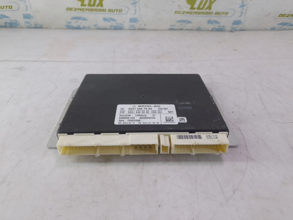 Calculator suspensie A2215407962 Mercedes-Benz S-Class W221 [2005 - 2009] 3.0 cdi om642.932