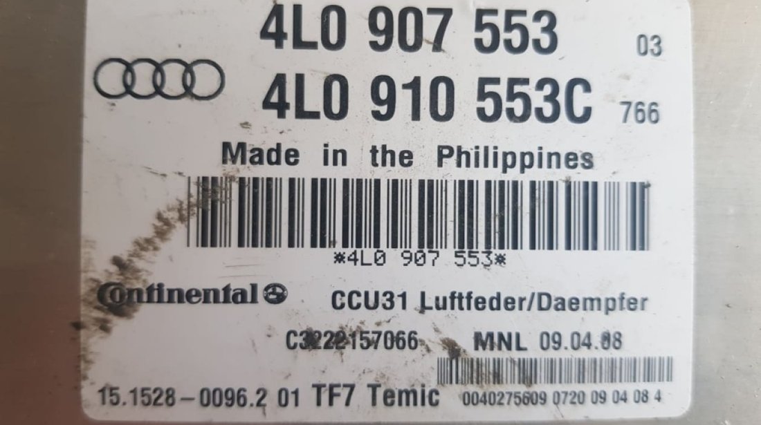 Calculator suspensie Audi Q7 4L 3.0TDi CASA 4l0907553 4l0910553c