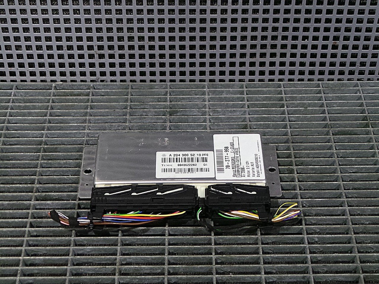 CALCULATOR SUSPENSIE MERCEDES C-CLASS 2.2 CDI - (2007 2014)
