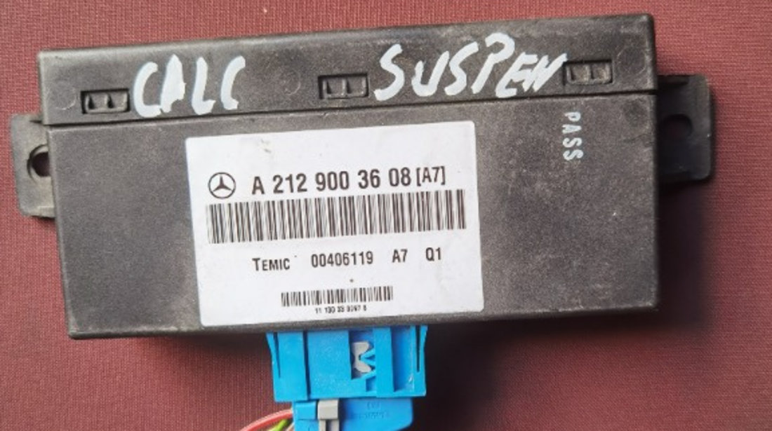 Calculator Suspensie Mercedes E-Klasse W212 A2129003608 00406119