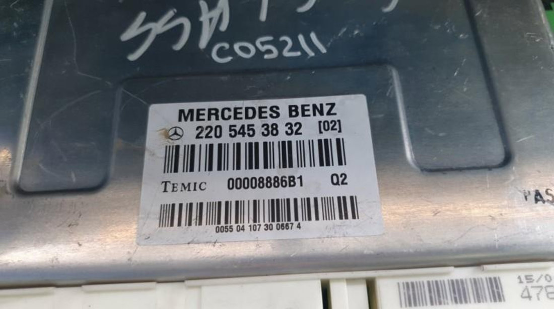 Calculator suspensie Mercedes S-Class (1998-2005) [W220] 2205453832
