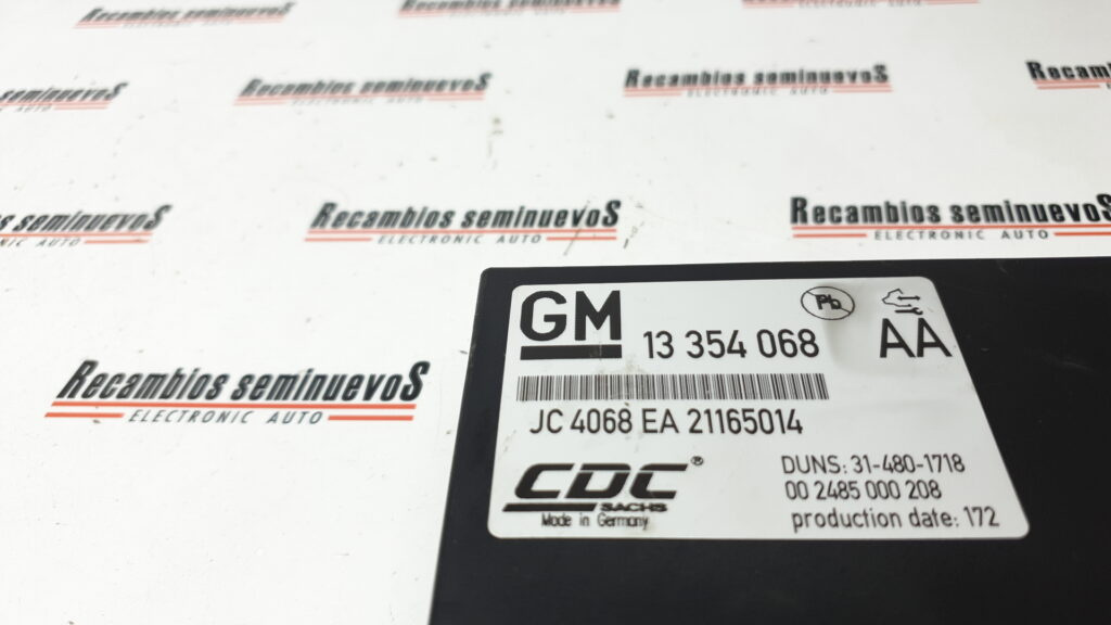 Calculator suspensie OPEL ASTRA J 13354068 AA / 13354068AA / 00248500020813354068 AA / 13354068AA / 002485000208