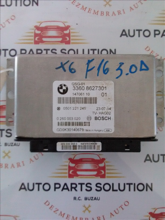 Calculator suspensie spate 5.0 D BMW X6 F16 an fabr.2016