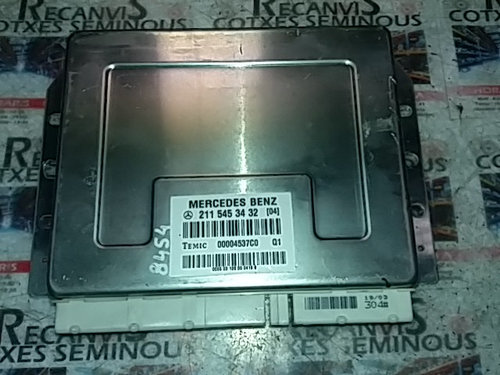 Calculator suspensie TEMIC MERCEDES-BENZ Class E 211 545 34 32 / 2115453432 / 00004537C0211 545 34 3...