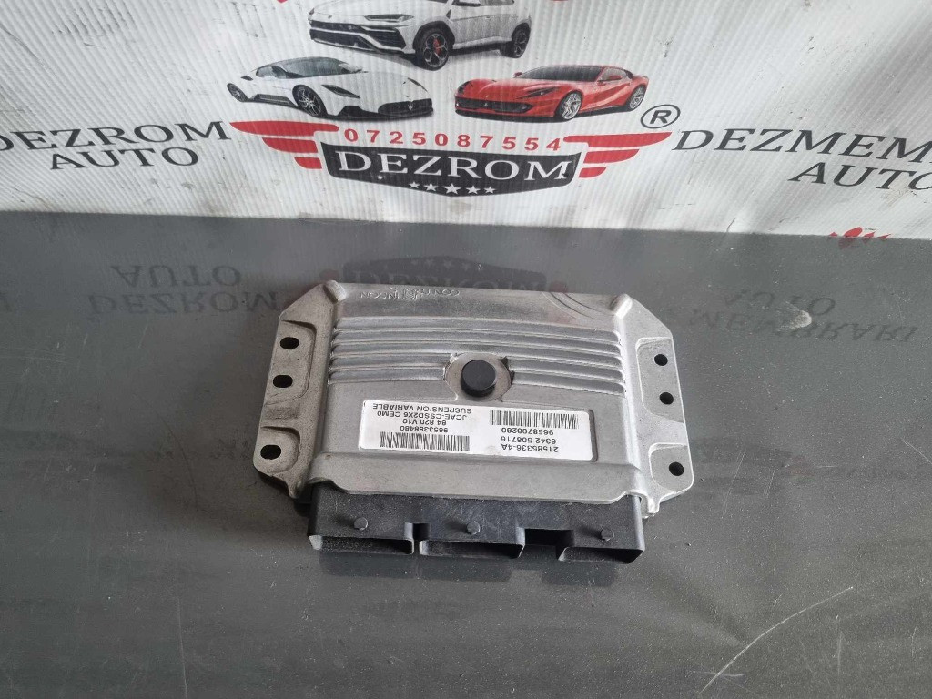Calculator suspensie variabila PEUGEOT 407 cod piesa 9658708280 / 9653388480