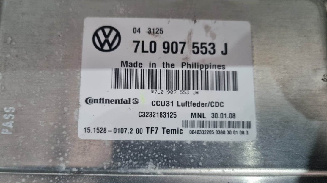 Calculator suspensie VW Touareg 7L cod piesa : 7L0907553J