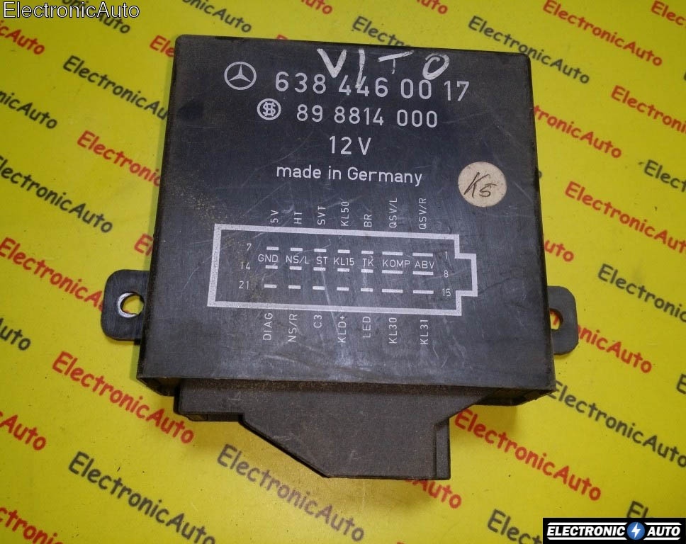 Calculator suspensii Mercedes-Benz Vito 6384460017