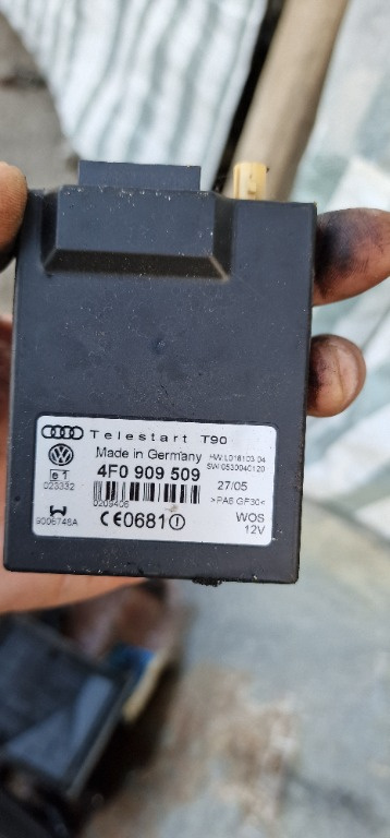 CALCULATOR TELESTART WEBASTO AUDI A6 C6 Passat B6 COD 4F0909509
