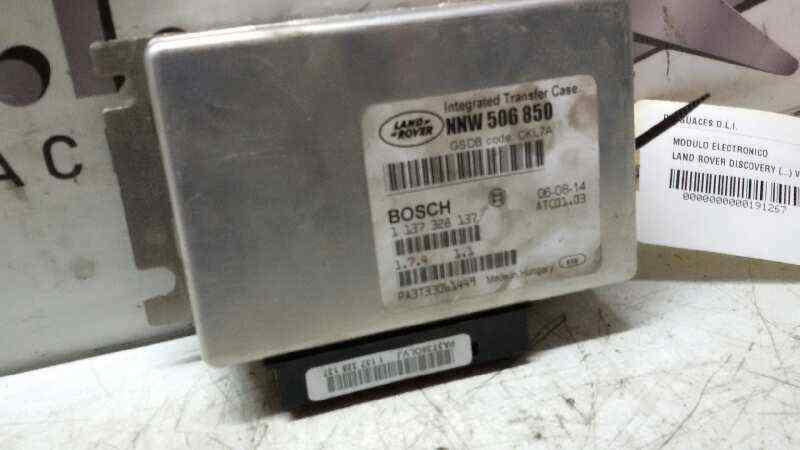 Calculator TRACCION BOSCH LAND ROVER RANGE ROVER 1137328137 / NNW5068501137328137 / NNW506850