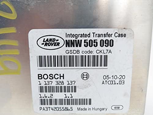 Calculator TRACCION BOSCH LAND ROVER RANGE ROVER 1137328137 / NNW 505 090 / NNW505090 / ATC01 03 / ATC0103 / CKL7A1137328137 / NNW 505 090 / NNW505090 / ATC01 03 / ATC0103 / CKL7A