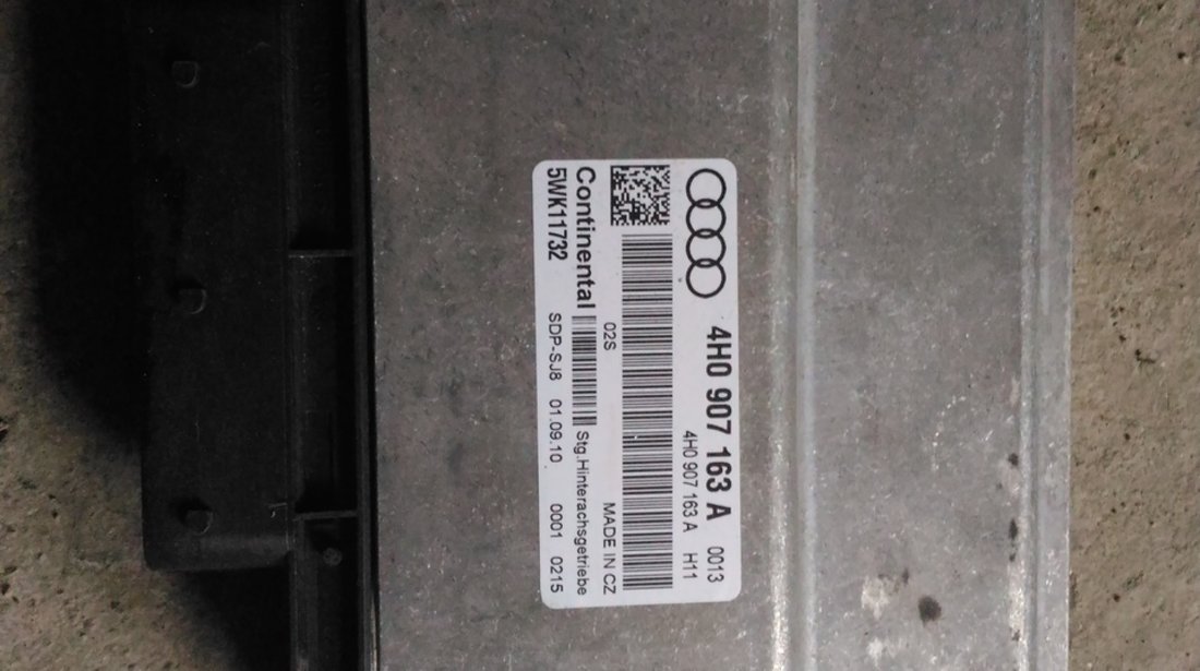 Calculator tractiune integrala AUDI 4H0907163A