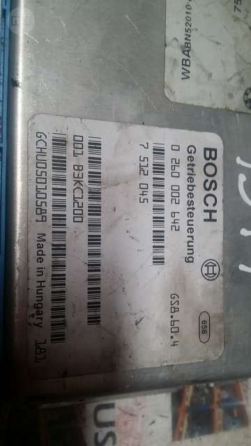 Calculator transmisie BOSCH BMW E39 SERIE 5 0 260 002 642 / 0260002642 / 7512045 / GS8 60 4 / GS86040 260 002 642 / 0260002642 / 7512045 / GS8 60 4 / GS8604