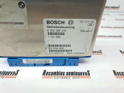 Calculator transmisie BOSCH BMW E46 0 260 002 642 / 0260002642 / 7 515 810 / 7515810 / GS8 60 4 / GS...