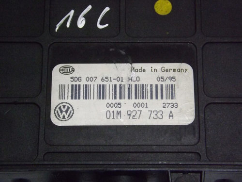 Calculator transmisie HELLA VOLKSWAGEN GOLF 01M 927 733 A / 01M927733A / 5DG 007 651 01 / 5DG0076510...